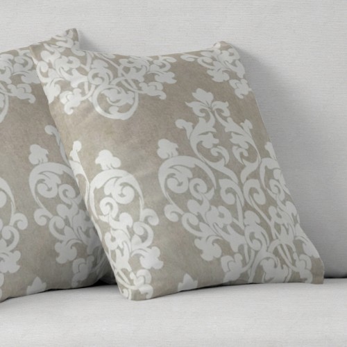 Διακοσμητικές Θήκες για Μαξιλάρια Φιγούρας (45x45) NEWHOME Jessica white