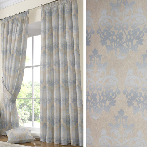 Έτοιμη Κουρτίνα με τρέσσα (137x250) Newhome Jessica Gris