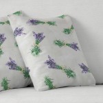 Διακοσμητικές Θήκες για Μαξιλάρια Φιγούρας (45x45) NEWHOME Lavanda beige