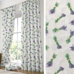 Έτοιμη Κουρτίνα με τρέσσα και δέστρα (200x250) Newhome Lavanda beige