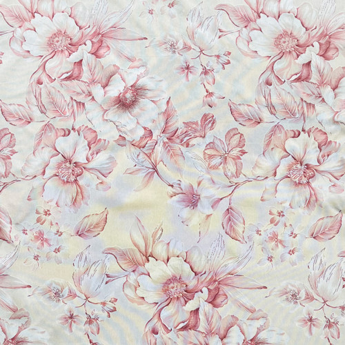 Ύφασμα με το μέτρο (Φ280) NEWHOME Loto Rosa για κουρτίνες και κατασκευές