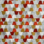 Ύφασμα με το μέτρο (Φ280) NEWHOME Luca Naranja για κουρτίνες και κατασκευές