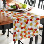 Τραβέρσα - Ράννερ για το τραπέζι (45x180) Newhome Luca naranja