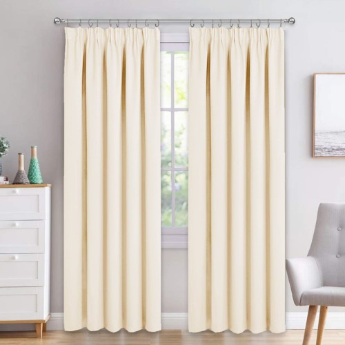 Έτοιμη Κουρτίνα με τρέσσα (140x250) Newhome Matisse 092 Εκρού