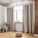 Έτοιμη Κουρτίνα με τιράντες (140x250) Newhome Matisse 093 Άμμος