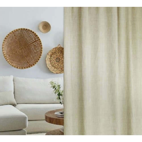 Έτοιμη Κουρτίνα με τρέσσα (200x250) Newhome Matisse 093 Άμμος