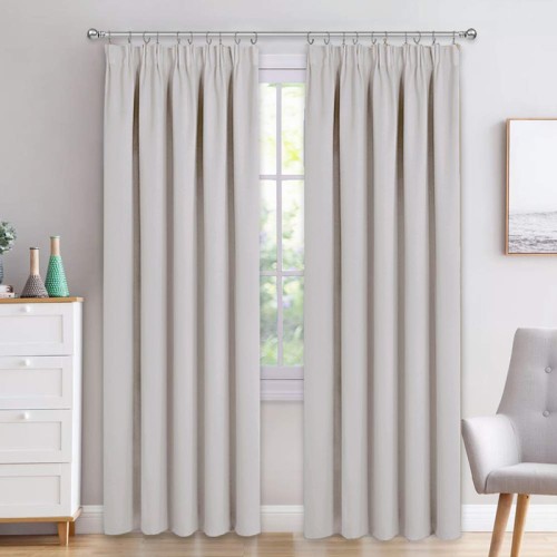 Έτοιμη Κουρτίνα με τρέσσα (200x250) Newhome Matisse 096 Ασημί