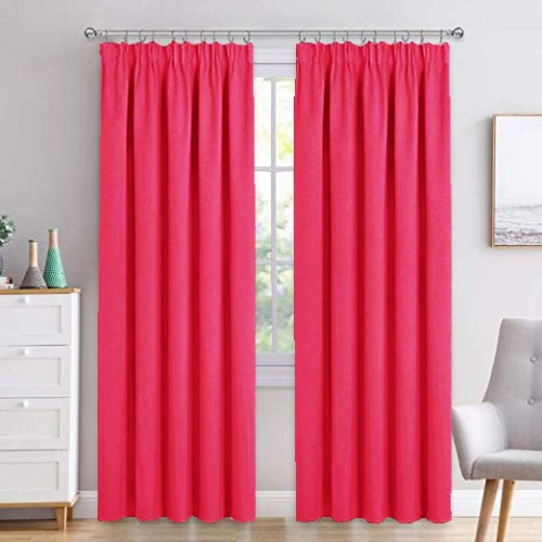 Έτοιμη Κουρτίνα με τρέσσα (200x250) Newhome Matisse 307 Φούξια