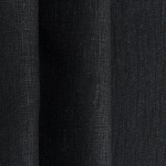 Ύφασμα με το μέτρο (Φ280) NEWHOME Matisse 801 Μαύρο για κουρτίνες και κατασκευές