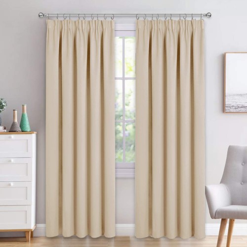 Έτοιμη Κουρτίνα με τρέσσα (200x250) Newhome Matisse 094 Μπεζ