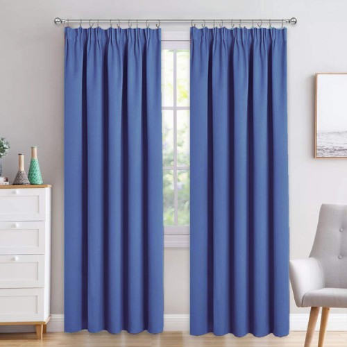 Έτοιμη Κουρτίνα με τρέσσα (140x250) Newhome Matisse 404 Μπλε