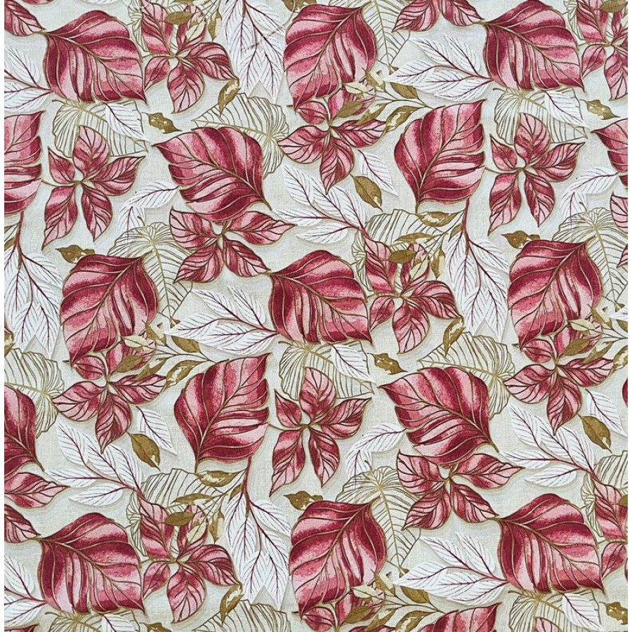 Έτοιμη Κουρτίνα με τρέσσα (137x250) Newhome Miley Rojo