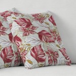 Διακοσμητικές Θήκες για Μαξιλάρια Φιγούρας (45x45) NEWHOME Miley Rojo