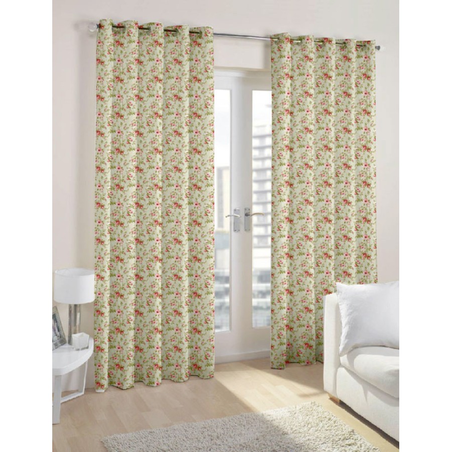 Έτοιμη Κουρτίνα με κρίκους (140x250) Newhome Neus Coord Rosa