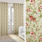 Έτοιμη Κουρτίνα με κρίκους (140x250) Newhome Neus Coord Rosa