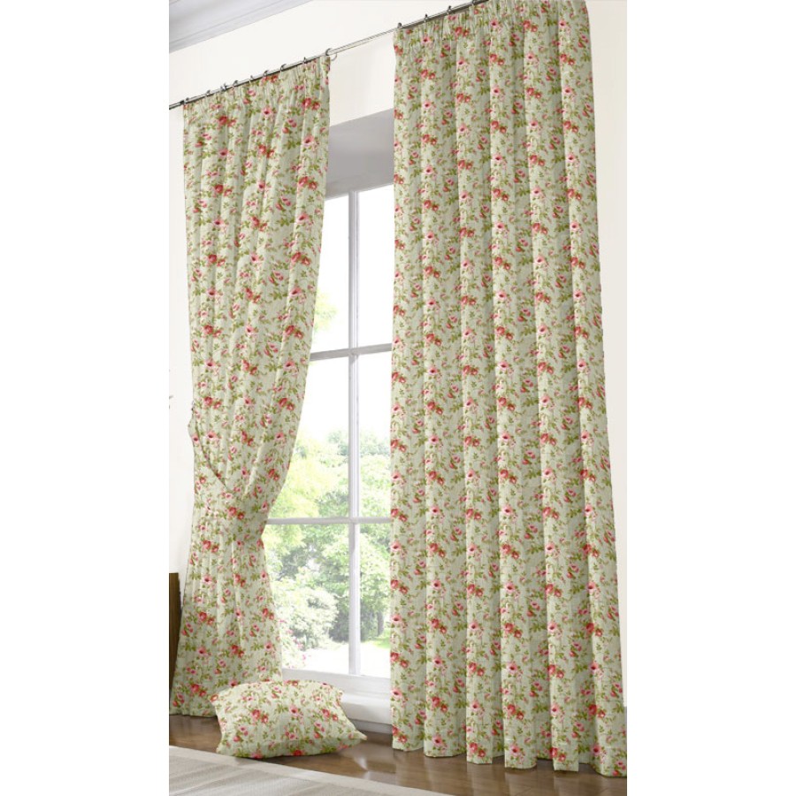 Έτοιμη Κουρτίνα με τρέσσα και δέστρα (137x250) Newhome Neus Coord Rosa