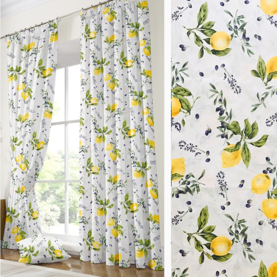 Έτοιμη Κουρτίνα με τρέσσα (200x250) Newhome Oliva unico