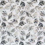 Ύφασμα με το μέτρο (Φ280) NEWHOME Otono Gris για κουρτίνες και κατασκευές