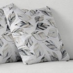 Διακοσμητικές Θήκες για Μαξιλάρια Φιγούρας (45x45) NEWHOME Otono Gris