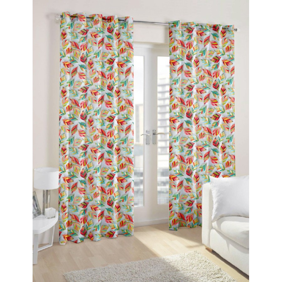 Έτοιμη Κουρτίνα με κρίκους (200x250) Newhome Otono Multicolor