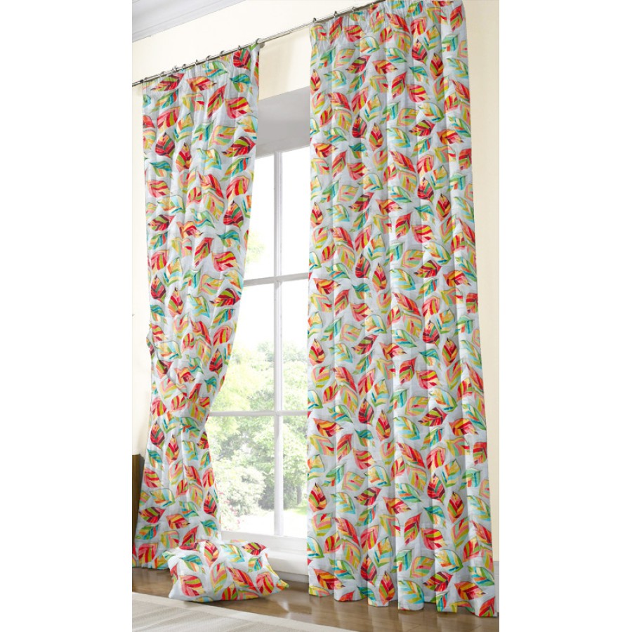 Έτοιμη Κουρτίνα με τρέσσα και δέστρα (200x250) Newhome Otono Multicolor