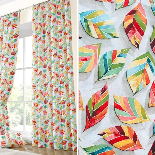 Έτοιμη Κουρτίνα με τρέσσα (200x250) Newhome Otono Multicolor