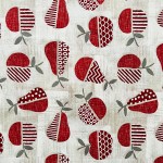 Ύφασμα με το μέτρο (Φ280) NEWHOME Pome Rojo για κουρτίνες και κατασκευές