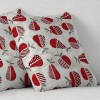 Διακοσμητικές Θήκες για Μαξιλάρια Φιγούρας (60x60) NEWHOME Pome rojo