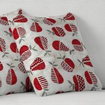 Διακοσμητικές Θήκες για Μαξιλάρια Φιγούρας (45x45) NEWHOME Pome rojo