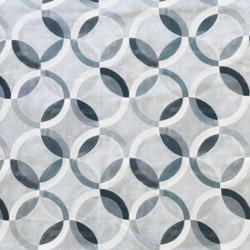 Ύφασμα με το μέτρο (Φ280) NEWHOME Ritmo Gris για κουρτίνες και κατασκευές