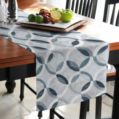 Τραβέρσα - Ράννερ για το τραπέζι (45x180) Newhome Ritmo Gris