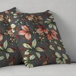 Διακοσμητικές Θήκες για Μαξιλάρια Φιγούρας (45x45) NEWHOME Roble chocolate