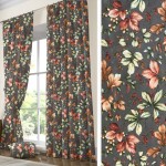 Έτοιμη Κουρτίνα με τρέσσα (137x250) Newhome Roble chocolate