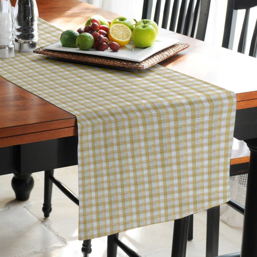 Τραβέρσα Καρώ (45x140) Newhome Rubi beige μπεζ