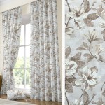 Έτοιμη Κουρτίνα με τρέσσα (137x250) Newhome Serenity beige