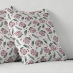 Χριστουγεννιάτικη Μαξιλαροθήκη Φιγούρας (45x45) Newhome Cristal Rojo