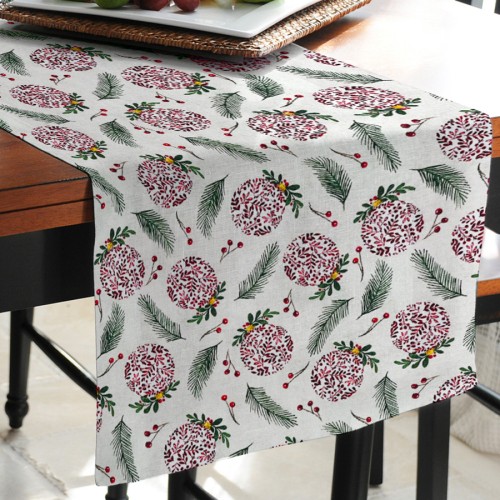 Χριστουγεννιάτικη Τραβέρσα (43x138) Newhome Cristal Rojo