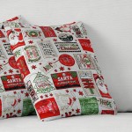 Χριστουγεννιάτικη Μαξιλαροθήκη Φιγούρας (45x45) Newhome Karensa Unico