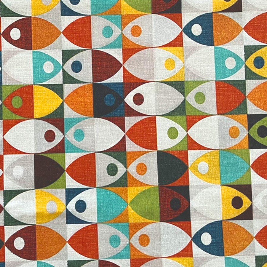 Έτοιμη Κουρτίνα με κρίκους (200x250) Newhome Zizi Multicolor