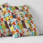 Διακοσμητικές Θήκες για Μαξιλάρια Φιγούρας (45x45) NEWHOME Zizi Multicolor