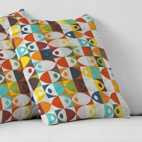 Διακοσμητικές Θήκες για Μαξιλάρια Φιγούρας (60x60) NEWHOME Zizi Multicolor