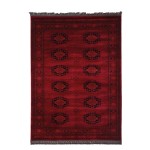 Χαλί Κλασσικό Buchara (240x300) Μηχανοποίητο Royal Carpet Afgan 6871H Dark Red