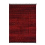 Χαλί Κλασσικό (100x160) Μηχανοποίητο Royal Carpet Afgan 7504H Dark Red
