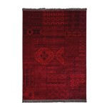 Χαλί Κλασσικό (133x190) Μηχανοποίητο Royal Carpet Afgan 7675A Dark Red