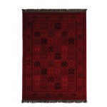 Χαλί Κλασσικό (100x160) Μηχανοποίητο Royal Carpet Afgan 8129H Dark Red