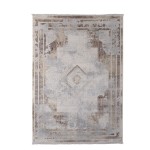 Χαλί (140x200) Ανάγλυφο Μηχανοποίητο Royal Carpet Allure 17495 157 γκρι/καφέ