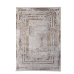 Χαλί (120x180) Ανάγλυφο Μηχανοποίητο Royal Carpet Allure 17496 γκρι/μπεζ