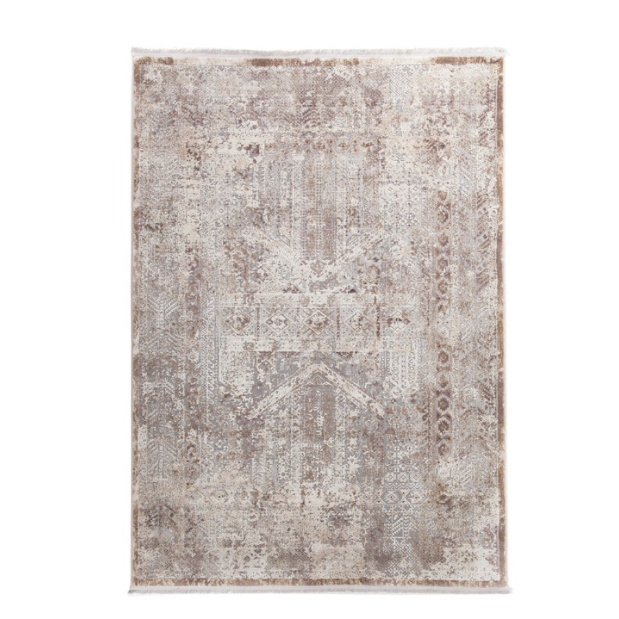 Χαλί (200x290) Ανάγλυφο Μηχανοποίητο Royal Carpet Allure 30143 γκρι/μπεζ