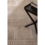 Χαλί (140x200) Ανάγλυφο Μηχανοποίητο Royal Carpet Allure 37601 μπεζ/γκρι