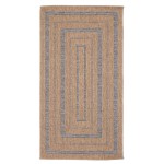 Πατάκι από Φυσική Γιούτα (80x150) Royal Carpet Avanos 8863 Denim